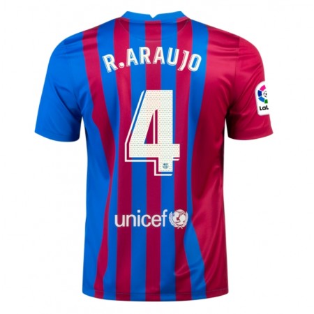 Fußballtrikots FC Barcelona Ronald Araujo 4 Heim Trikotsatz 2021-2022